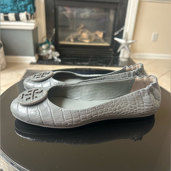 TORY BURCH Minnie Travel Ballet Flat With Leather Logo - Picture 4 of 11